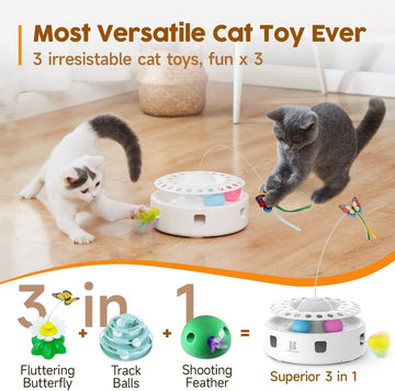 Indoor cat enrichment - Petora butterfly cat toy