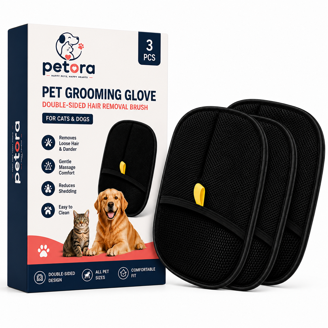 Reusable Double-Sided Pet Hair Removal Glove | Buy 1 Get 1 Free