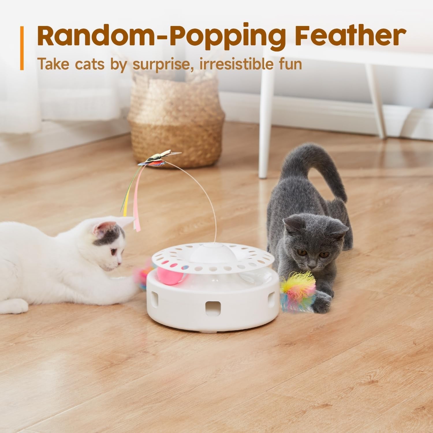 Petora™ 3-in-1 Interactive Butterfly Cat Toy