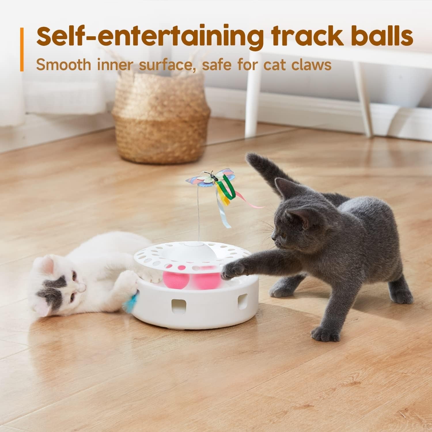 Petora™ 3-in-1 Interactive Butterfly Cat Toy